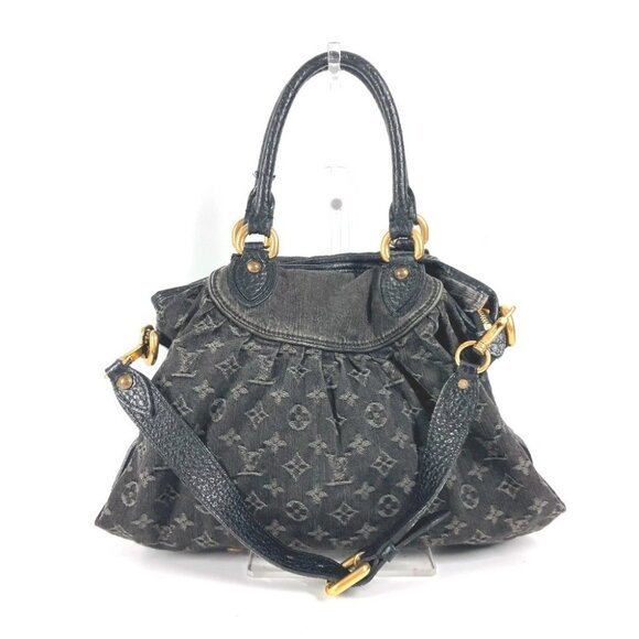LOUIS VUITTON M95351 MonogramDenim Neo CabbyMM Hand Bag 2WAY Tote Bag - Picture 1 of 16